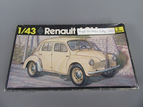 Heller d464 modell renault - heller, 4cv