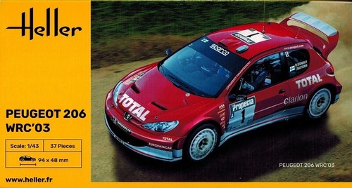 Heller 80113 peugeot 206 - 80113,