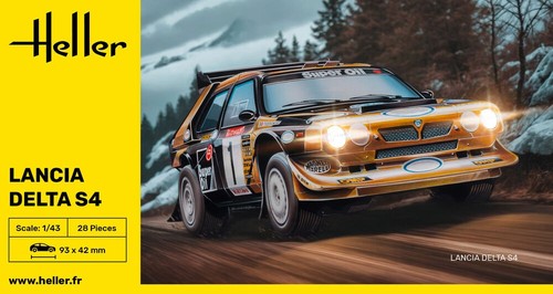Heller 80177 lancia delta - 80177,