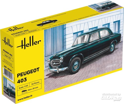 Heller peugeot 403 frankreich - heller,