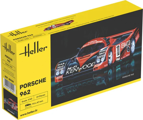 Heller porsche 962 kit - 962, 1:43