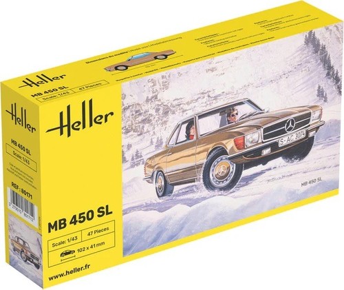 Heller mercedes benz 450 - heller,,