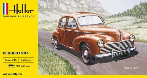 Heller 80160 peugeot 203 - 80160,