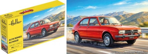 Heller alfa romeo alfasud - alfa,