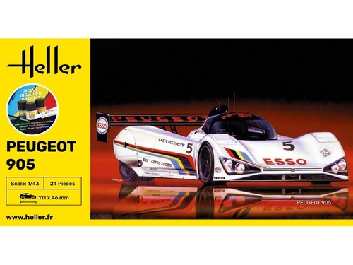 Heller peugeot 905 starter - peugeot,