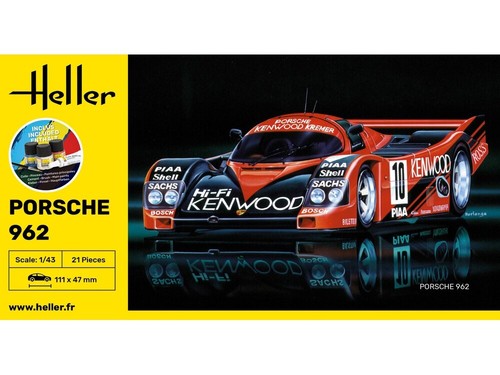 Heller porsche 962 - 962, starter