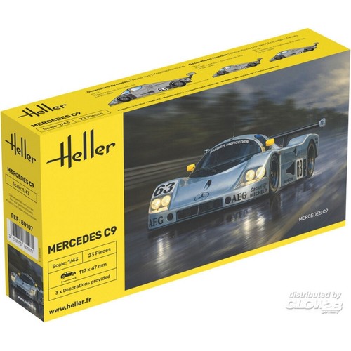 Heller 80107 mercedes c9 - heller,
