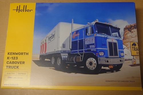 Kenworth 123 cabover truck - k-123,