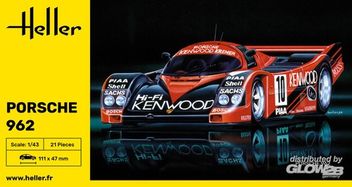 Heller porsche 962 - porsche,