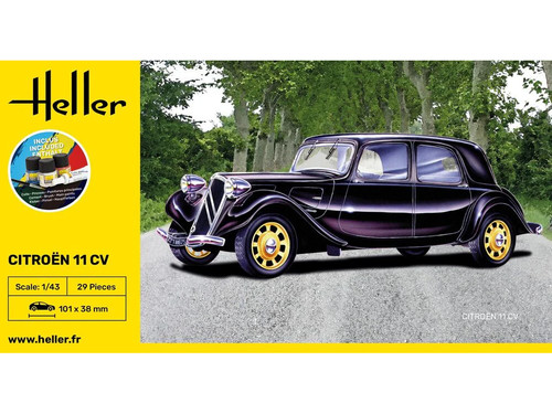 Heller citroen cv - citroen, 11