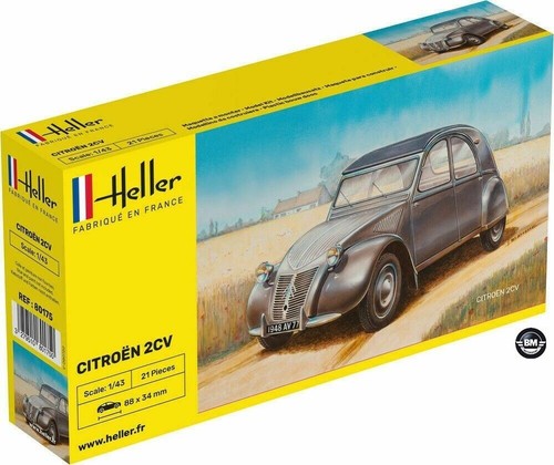 Heller citroen 2cv cv - citroen,