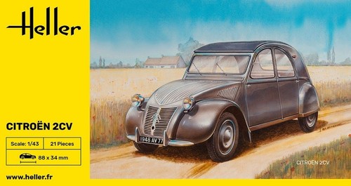 Heller 80175 citroen 2cv - -,